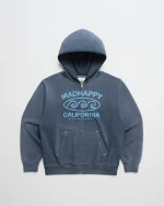 Madhappy California Lightweight Fleece Zip Up Hoodie