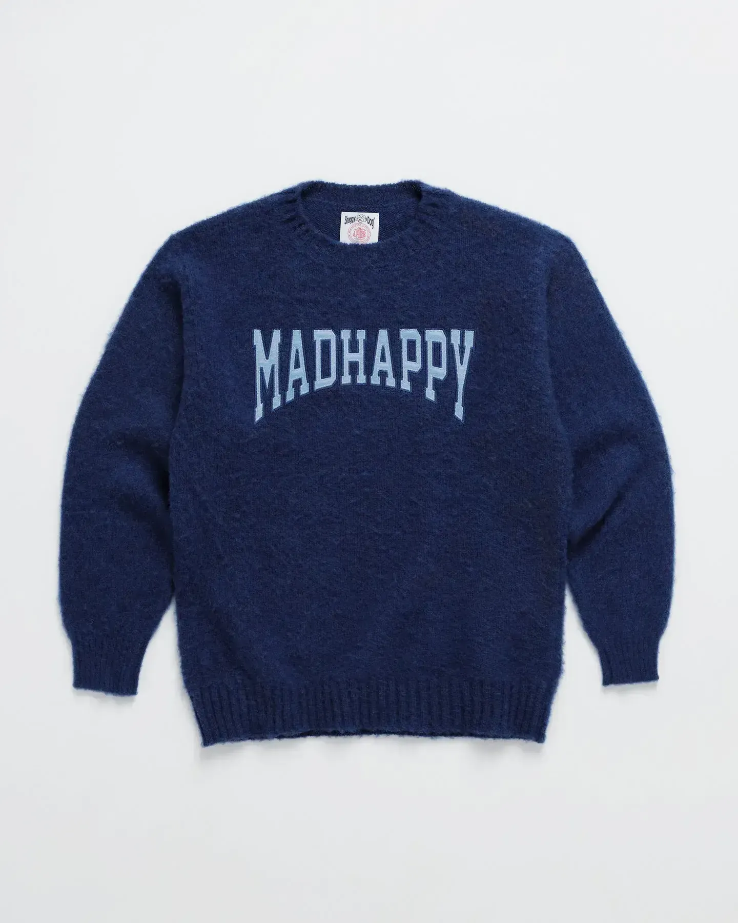 Madhappy Campus Shetland Wool Crewneck Madhappy Campus Shetland Wool Crewneck