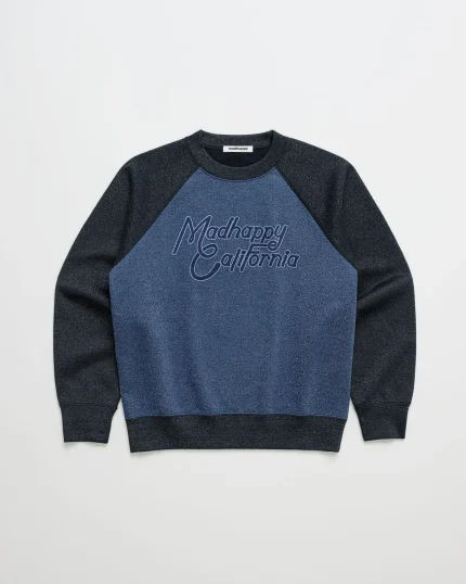 Madhappy Glitter Midweight Raglan Crewneck