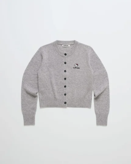 Madhappy Hello Kitty® Heart Crewneck Cardigan