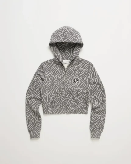 Madhappy Hysteric Glamour Shrunken Zip Up Hoodie