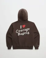 Madhappy I Heart Courage Bagels Fleece Hoodie