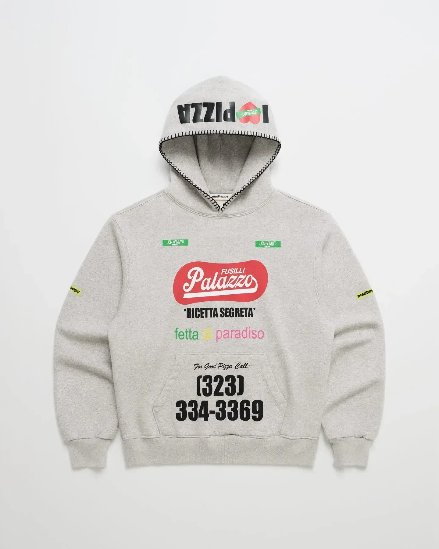 Madhappy Jon & Vinny’s Palazzo Fleece Hoodie Madhappy Jon & Vinny’s Palazzo Fleece Hoodie
