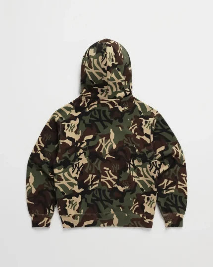 Madhappy New York Yankees Camo Full Zip Hoodie