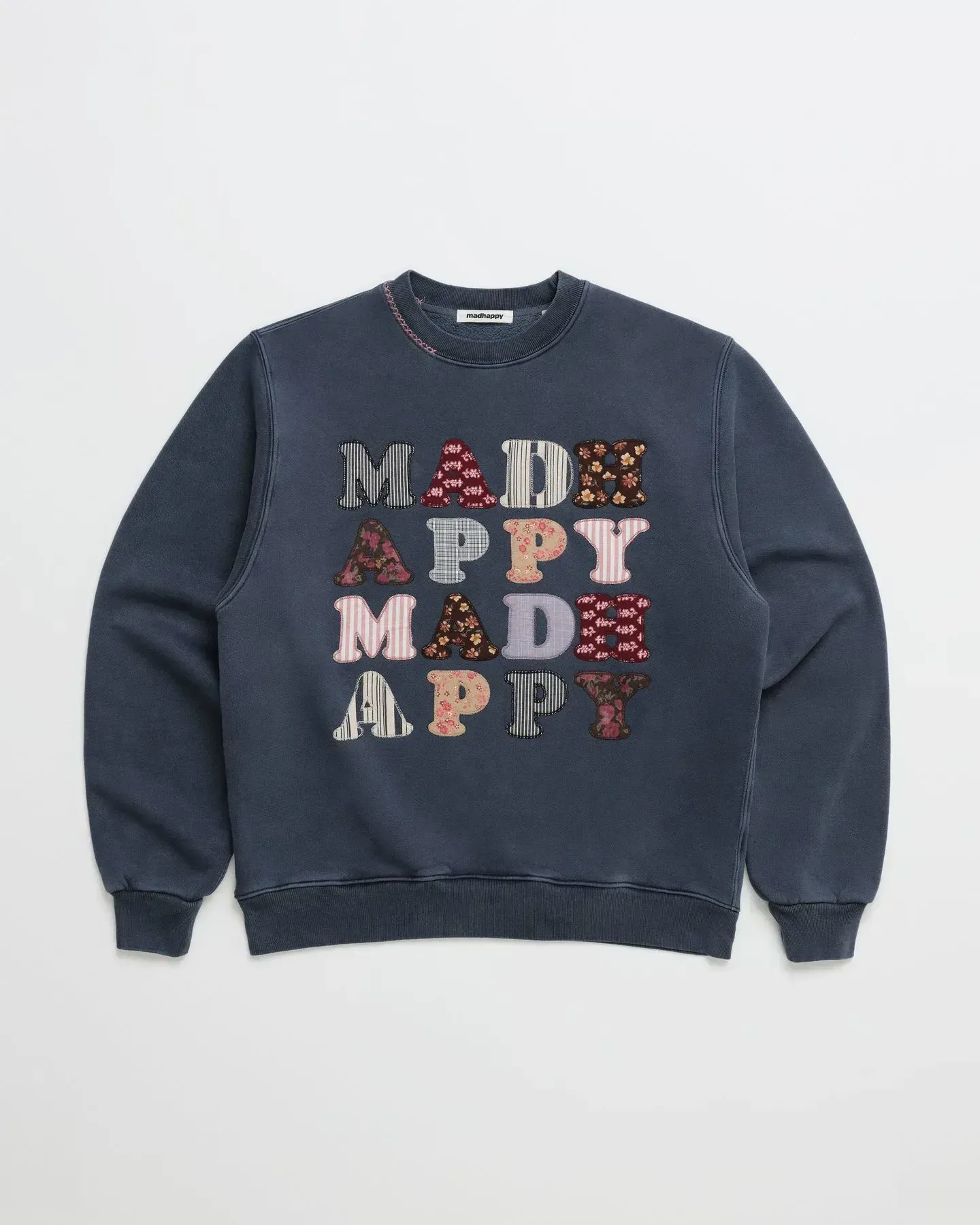 Madhappy Quiltwork Fleece Crewneck Madhappy Quiltwork Fleece Crewneck