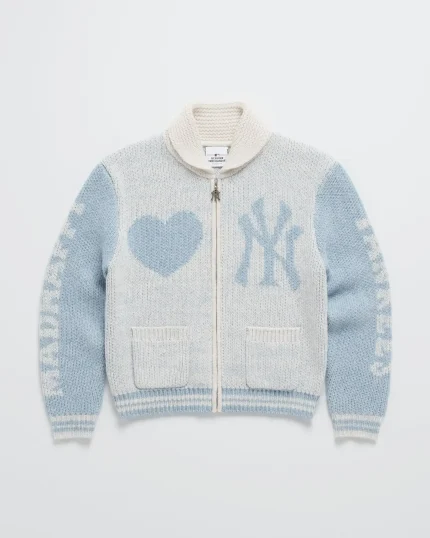 Madhappy Yankees Full Zip Shawl Sweater